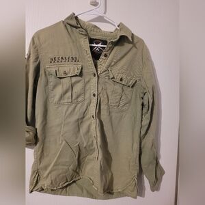 MUST BUNDLE!! Military Style Shirt